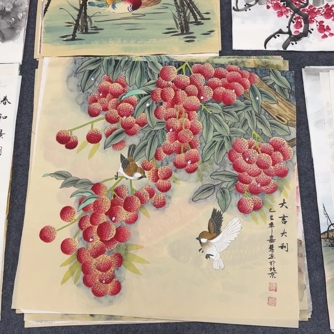 国画68×68精工画画画