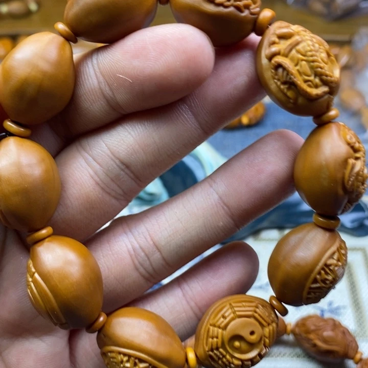 手串/手链橄榄核橄榄核雕工艺手串