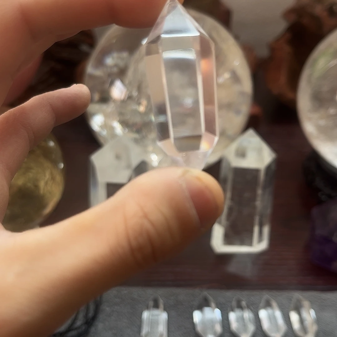 亮***仔银S925镶嵌水晶大型摆件（非配饰）