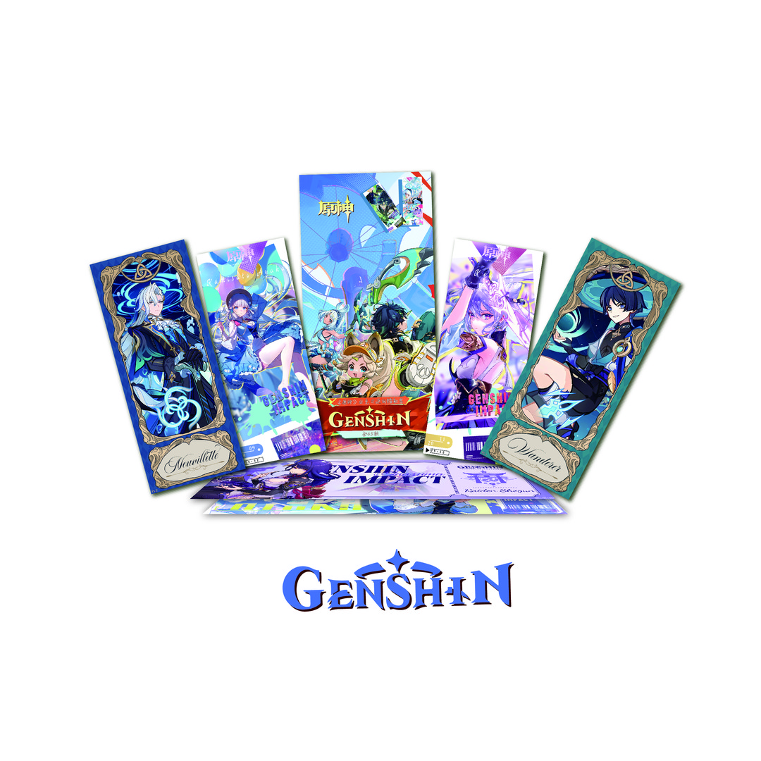 【墙取豪夺】原神亚克力高清镭射票