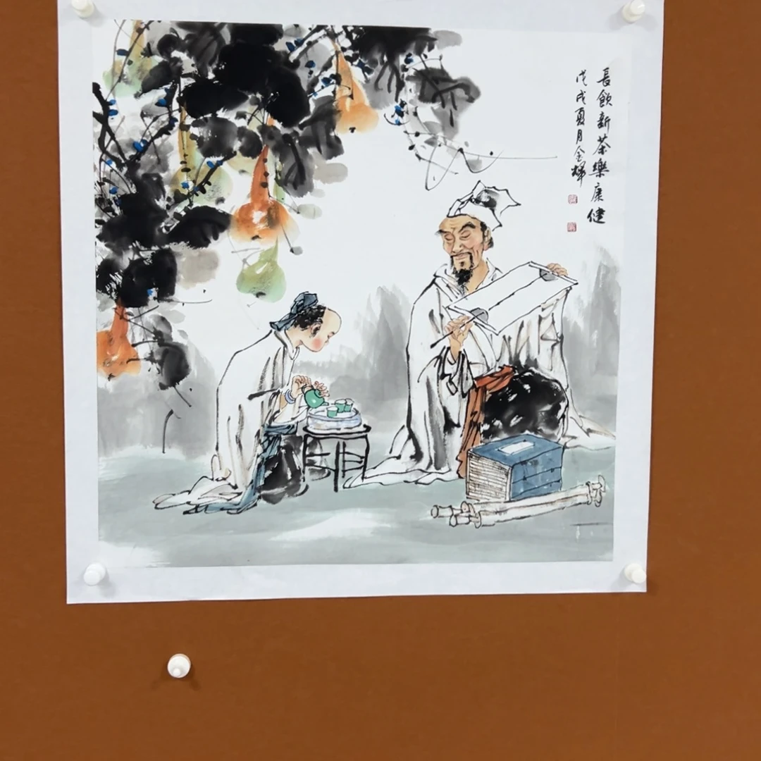 国画张金辉经典作品