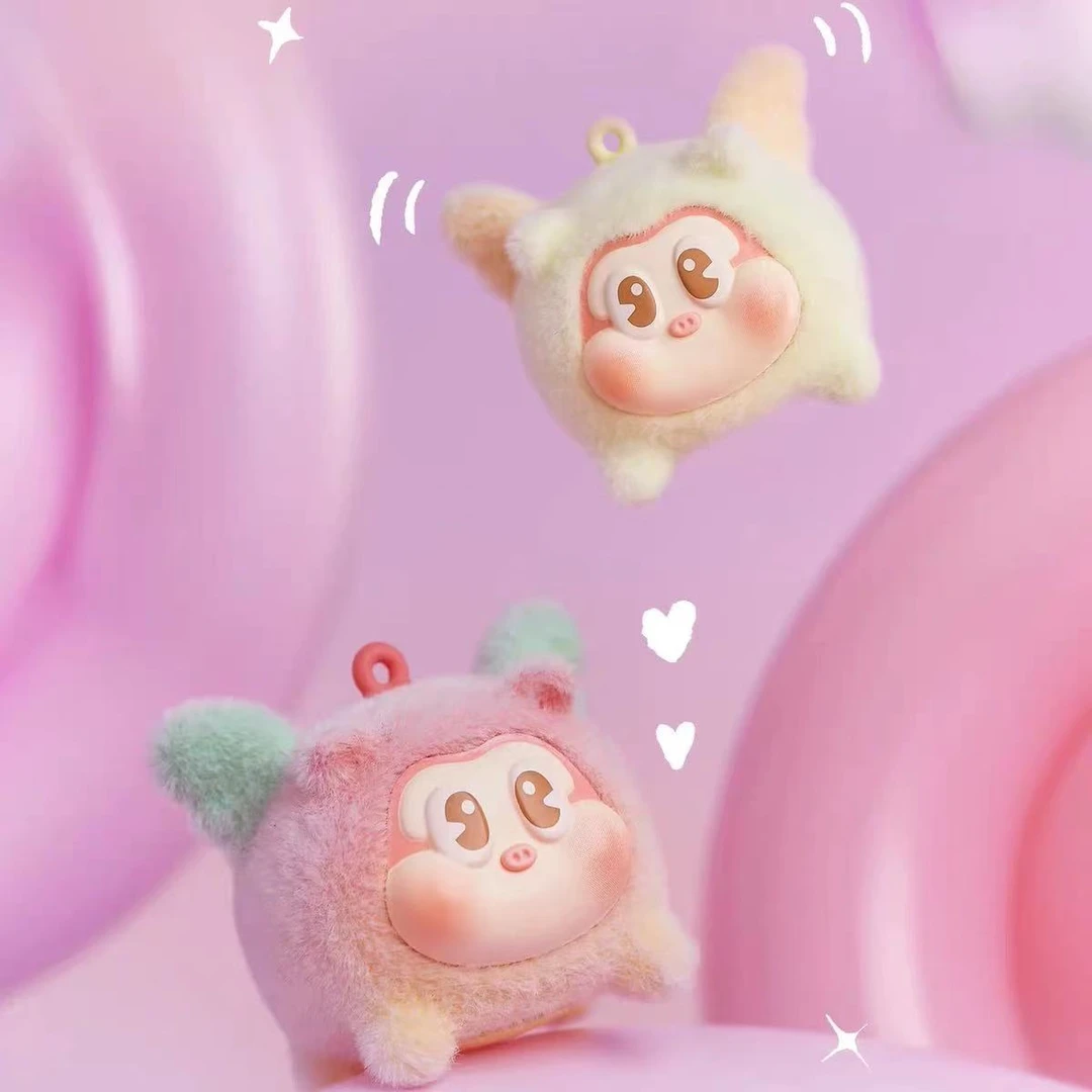 【妖妖拆盒】飞天小猪mini萌粒可爱挂件玩具摆件
