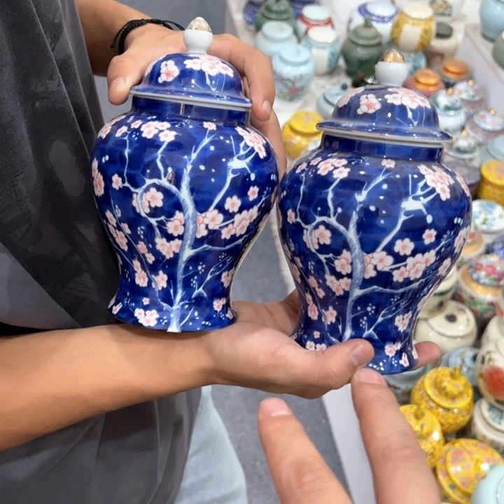 瑕疵福利品陶瓷茶叶罐不影响使用介意勿拍