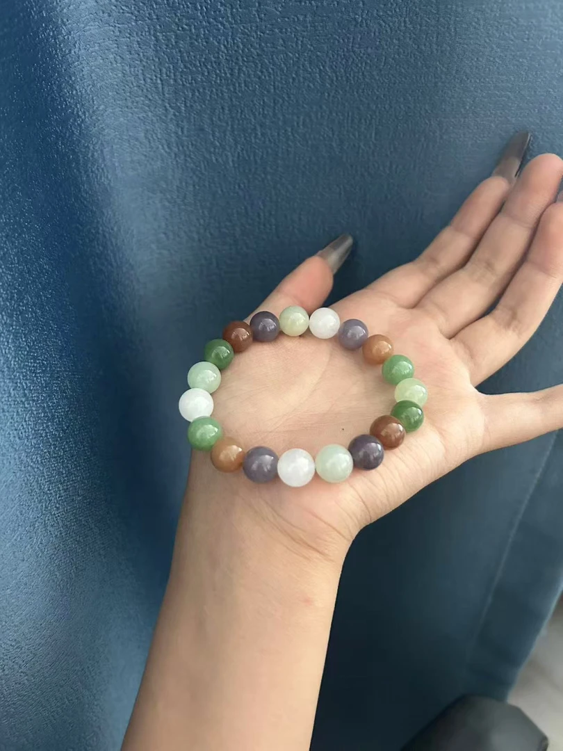 新疆天然和田玉多宝卡10精美手串