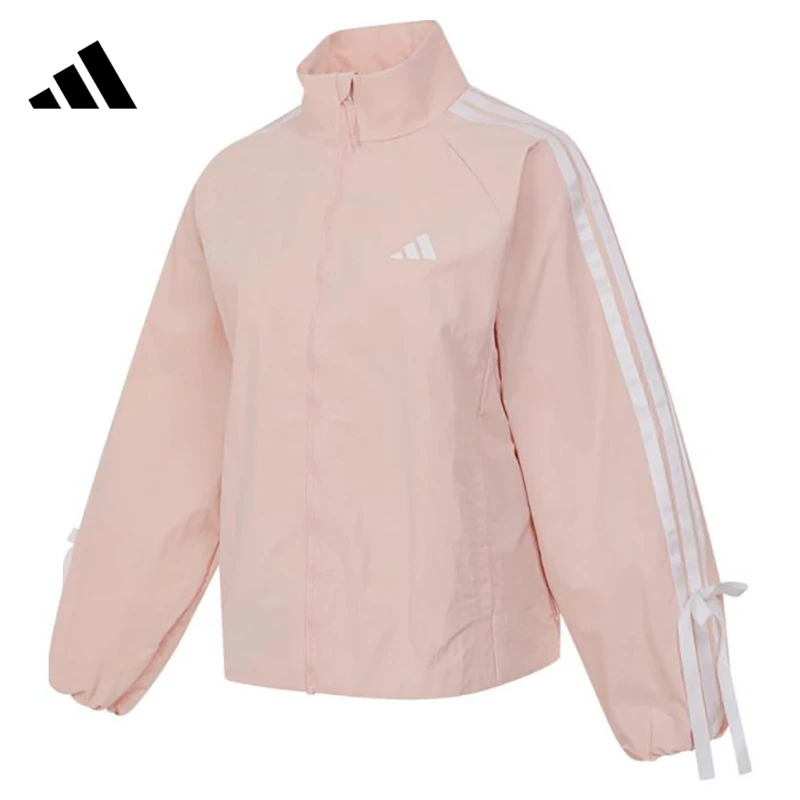 Adidas阿迪达斯春季女子运动休闲时尚舒适百搭夹克外套KB0086
