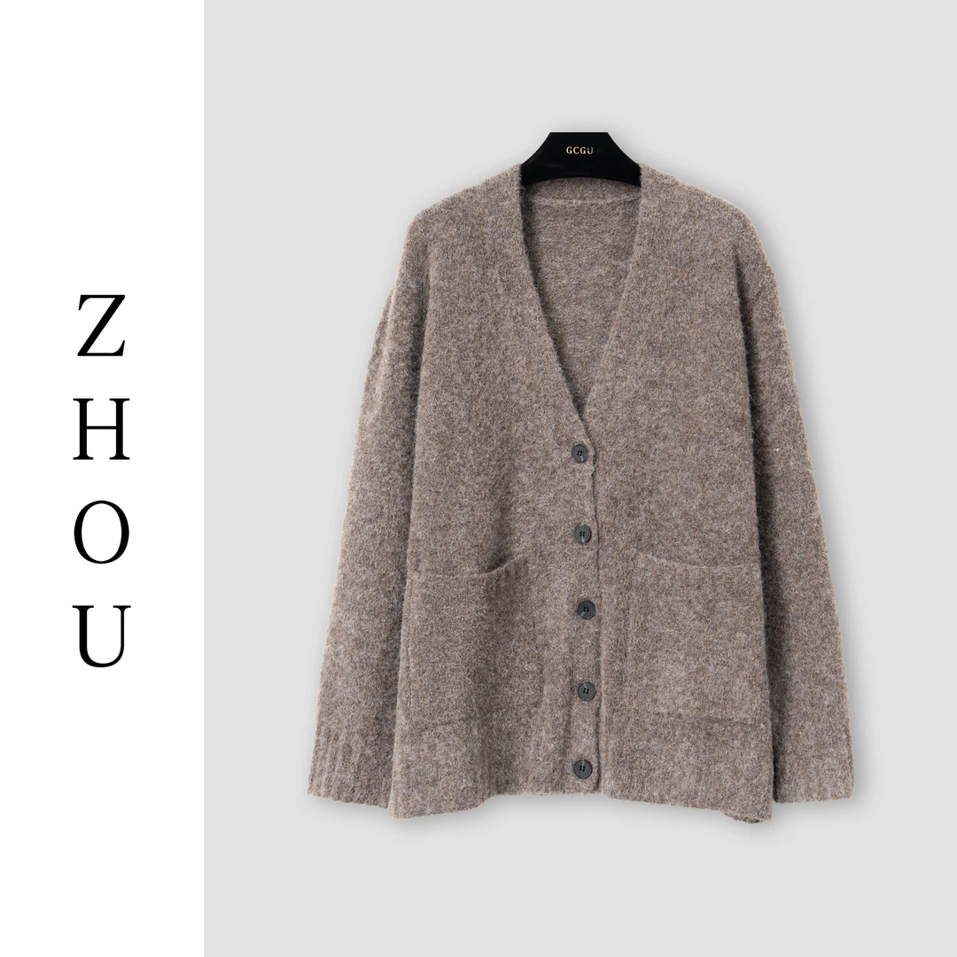 （周哥甄选）深褐色上衣-18724