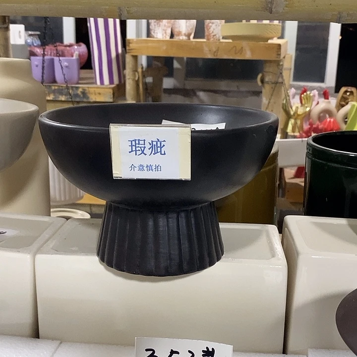 紫砂花盆水培瑕疵盆无孔