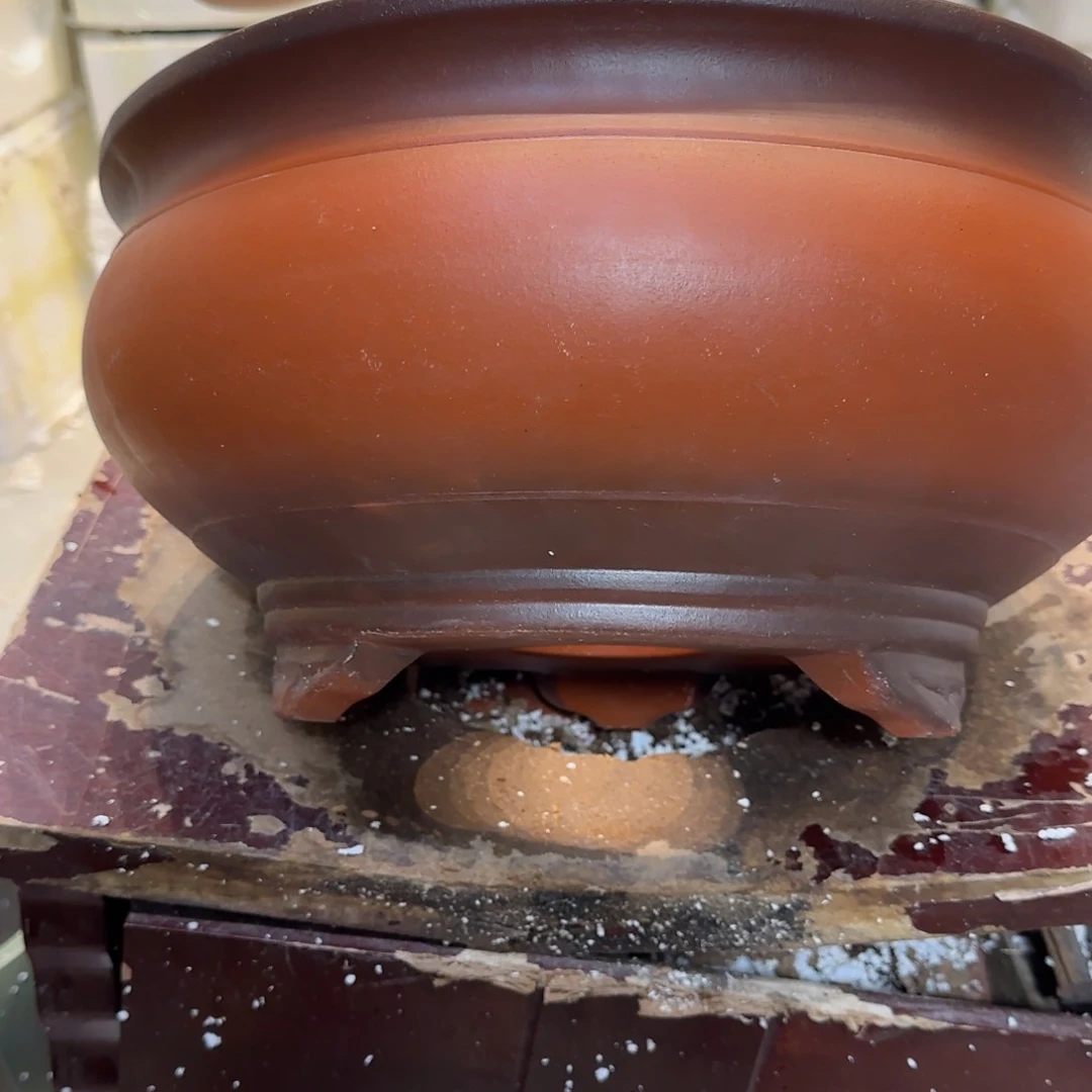 紫砂花盆口径31.15口径