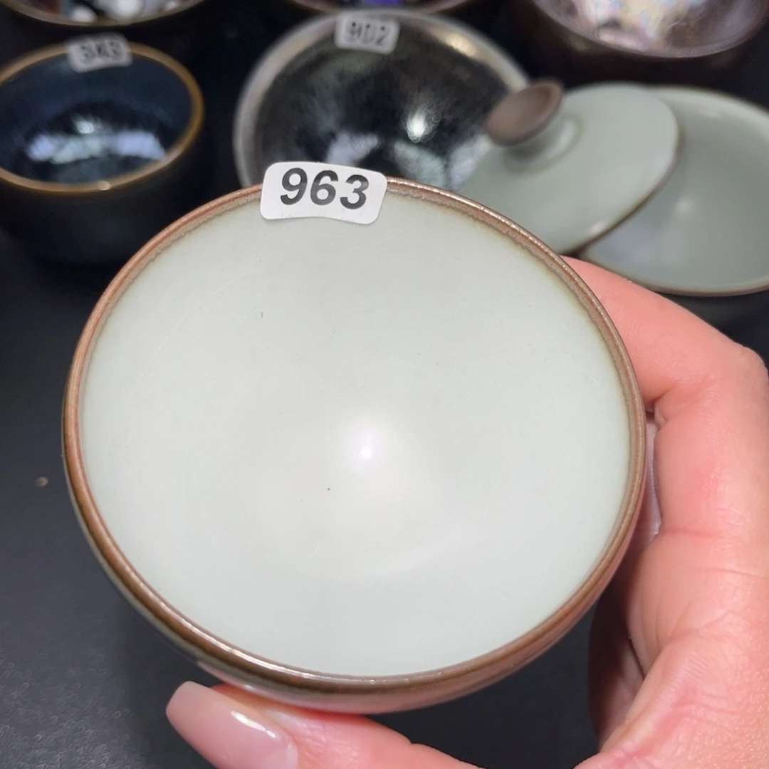 茶盏963 建盏单盏放大漏……