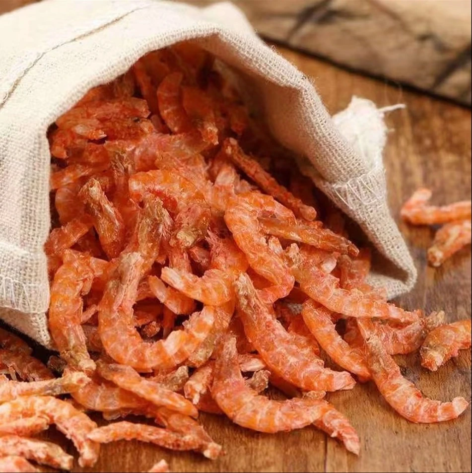 去头去壳新鲜无皮南极磷虾米淡晒纯肉6-8成干非纯干冷链发货
