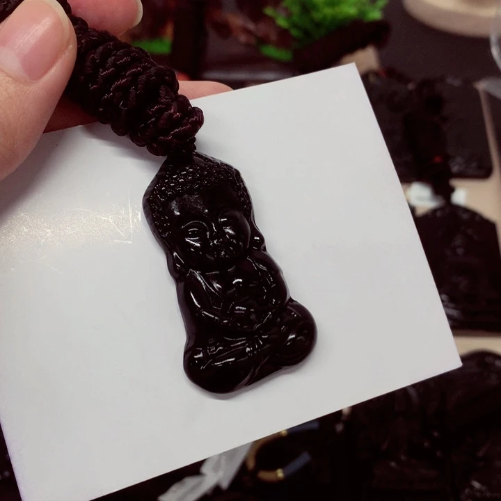 天然a货钢琴黑挂件