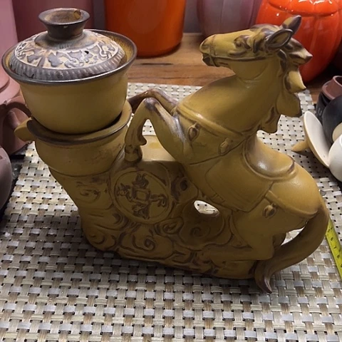 微瑕，不能明火，自动充茶具马，没有杯子没有公道杯