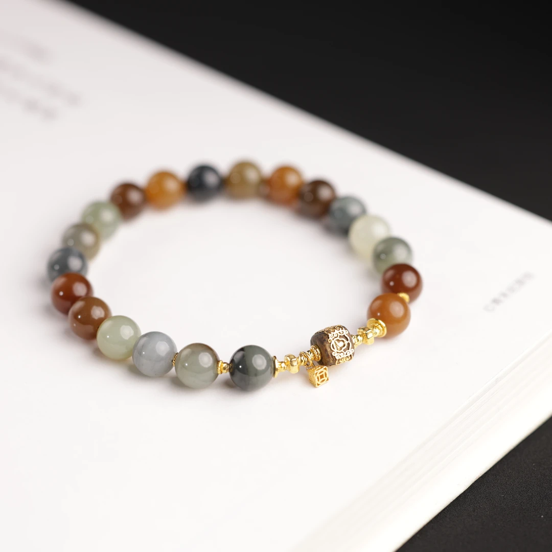 本真 | 长河 | 严选精品高段位高色楼兰8mm手串