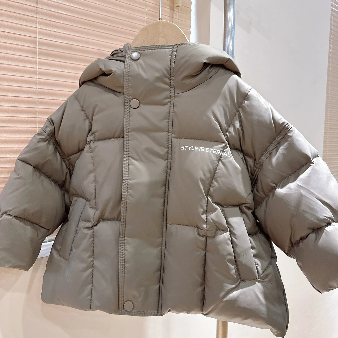 E4-10。D003橘子冬款小童时尚百搭外套