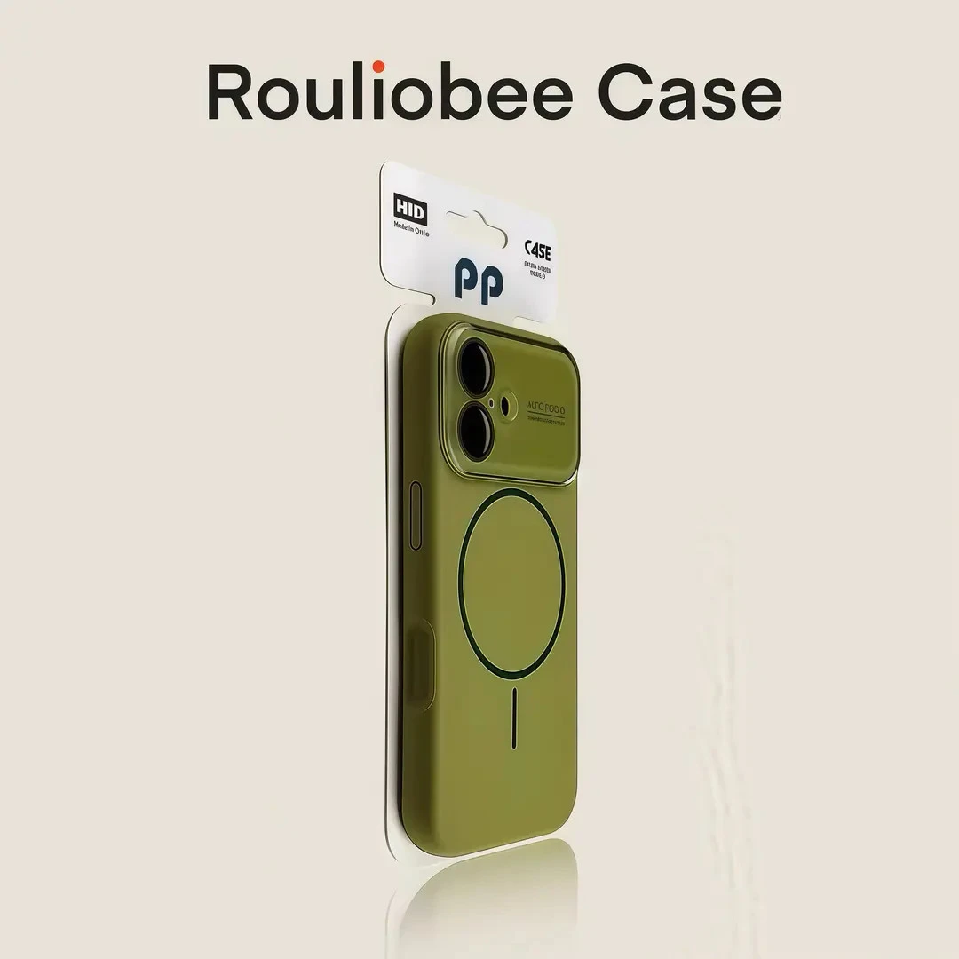 BANCA纯色液态磁吸镜头膜适用苹果16promax15/14大视窗手机壳1312