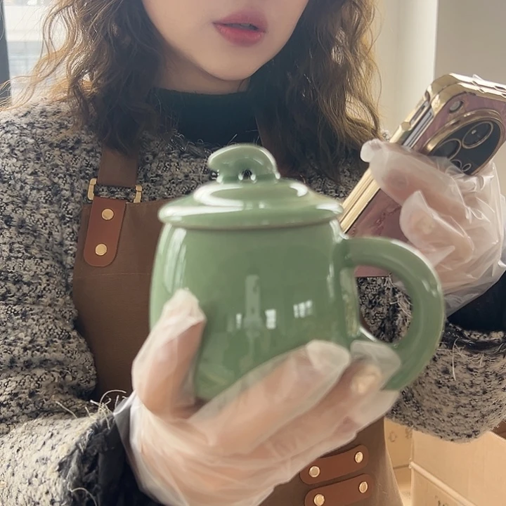 小米茶器龙泉青瓷