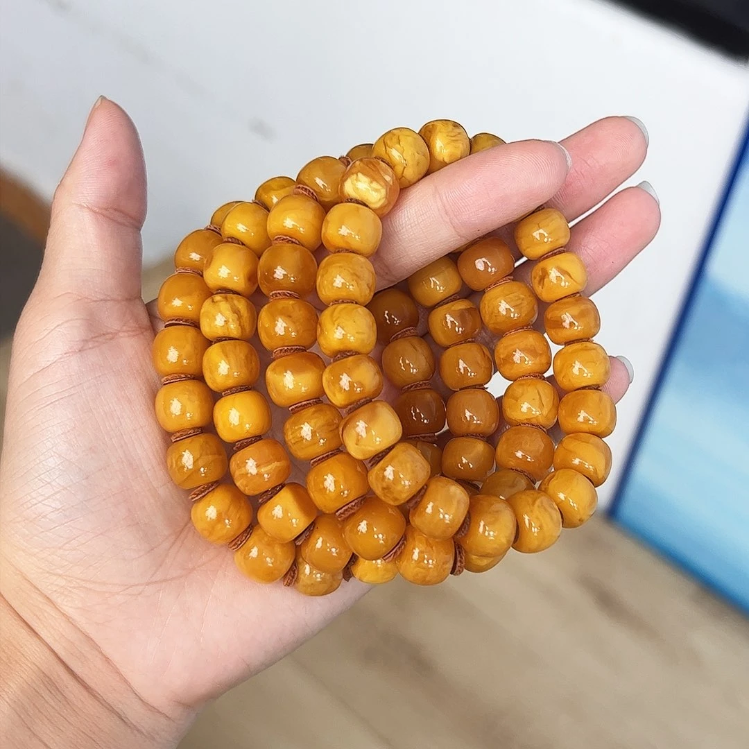 手链琥珀未镶嵌11M 多样性发其一