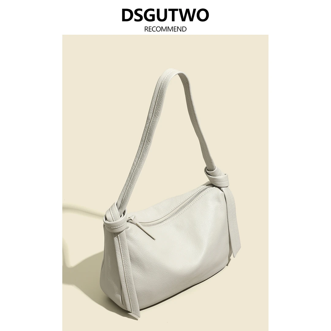 DSGUTWO2025新款女包头层牛皮单肩腋下高级感轻奢小众手提斜挎包