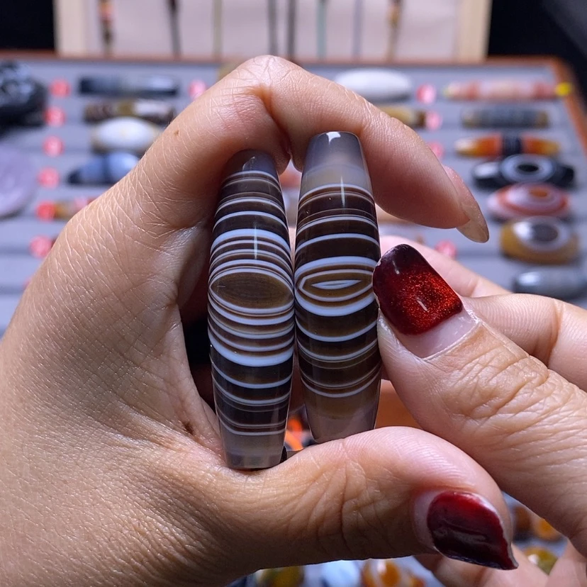 【闪购商品】玛瑙/玉髓珠宝半成品未镶嵌藏*