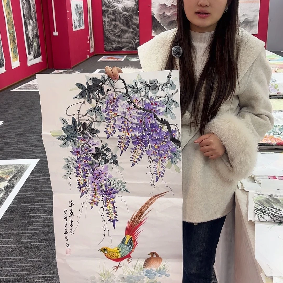 国画国画作品纯手绘