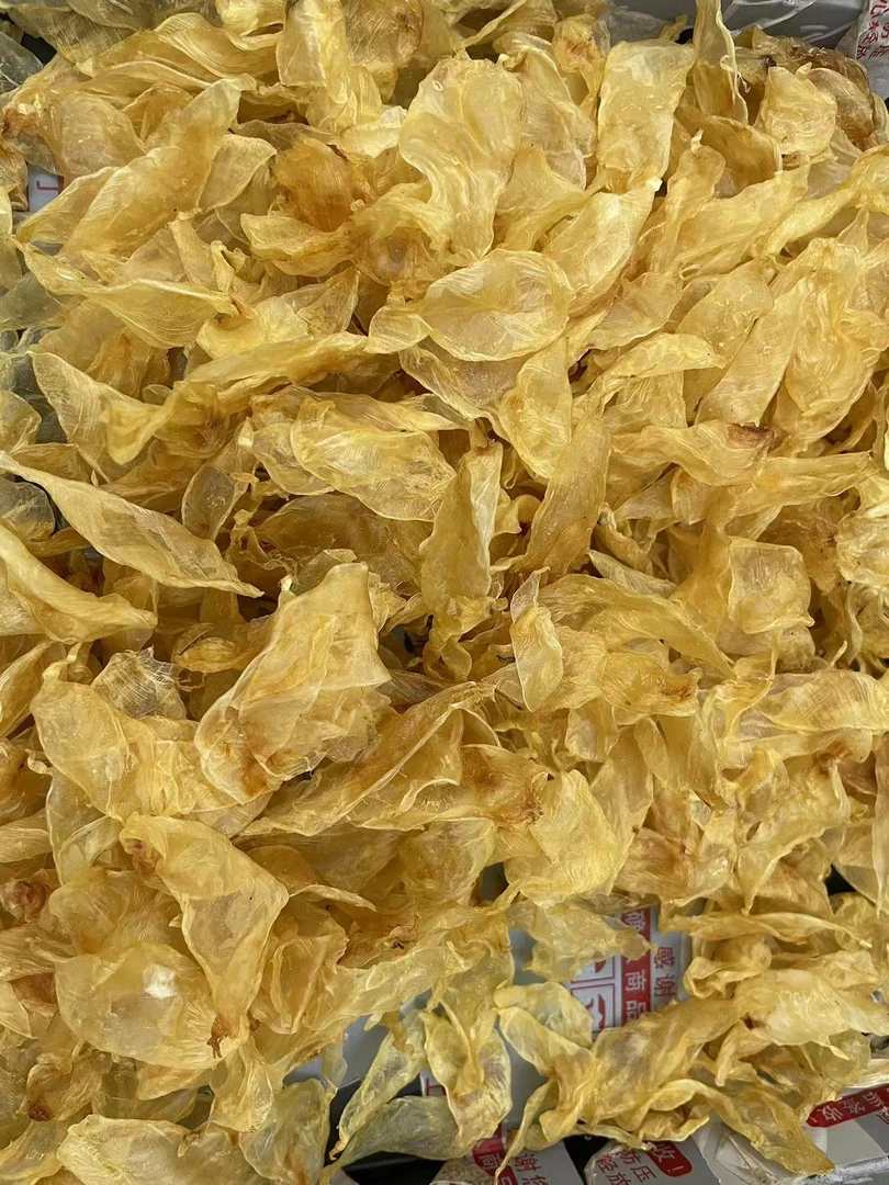 广东汕头+日晒小竹叶鱼胶条鱼肚干干货-煲汤--500G