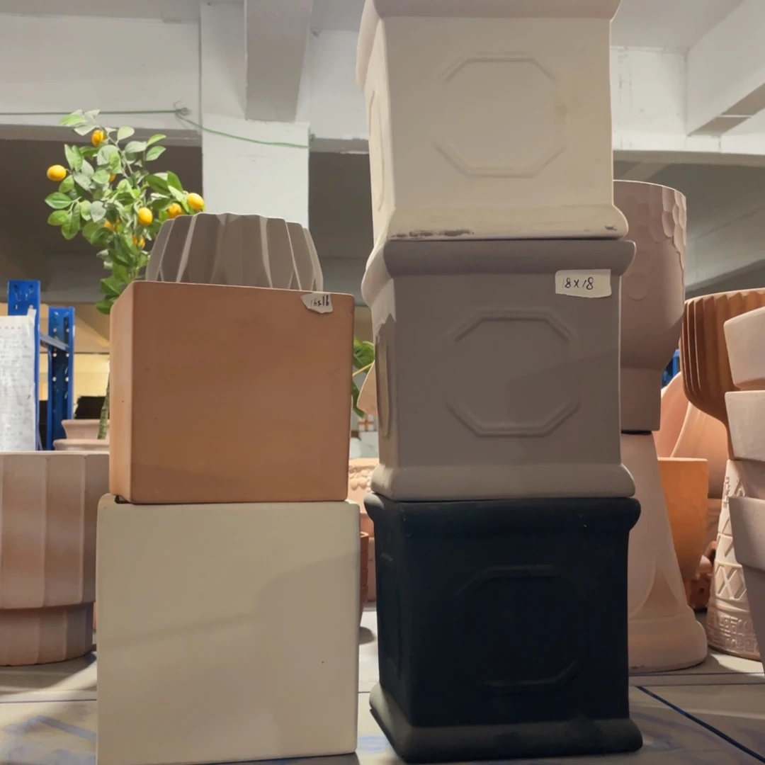 口红陶16×16  白陶/浮雕18×18   备注发2