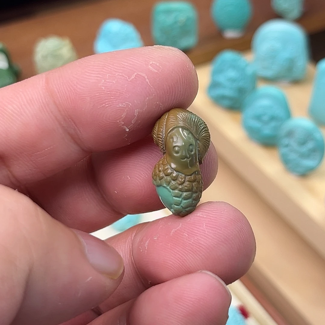 绿松石未镶嵌配饰