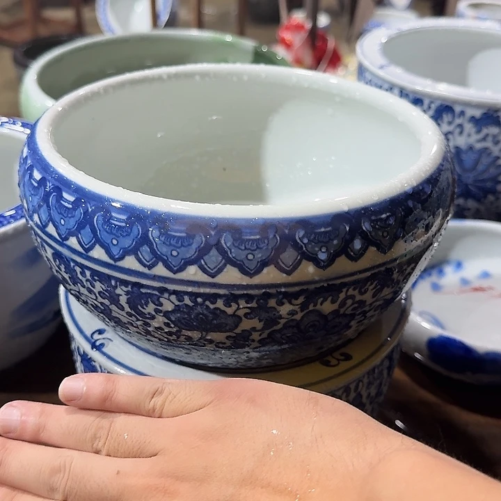 瓷片口径23厘米 高度13厘米