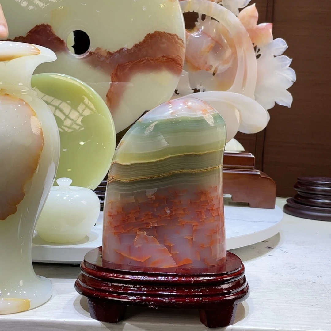 玉精品天然玉石摆件