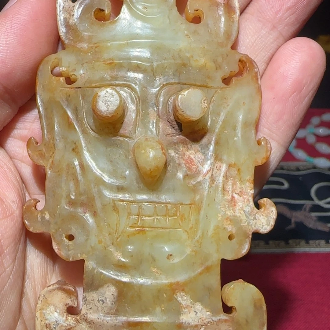 和田玉未镶嵌挂件精品系列产品11