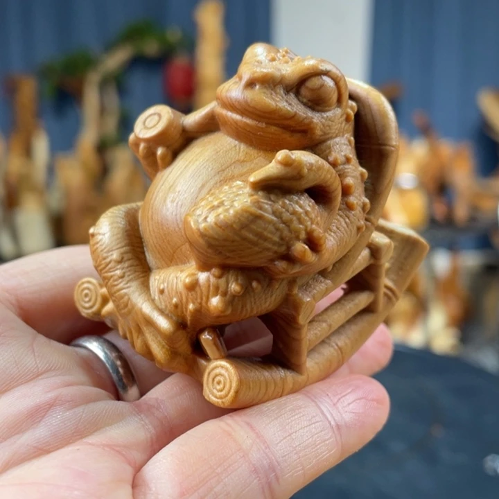 柏木（崖柏）手把件