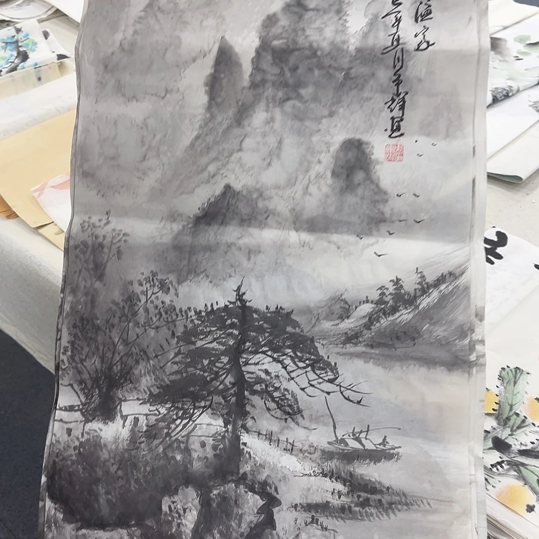 国画纯手绘字画国画作品欣赏