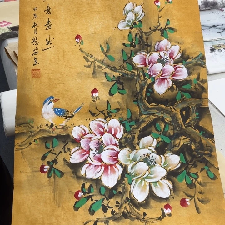 国画绘画手绘字画