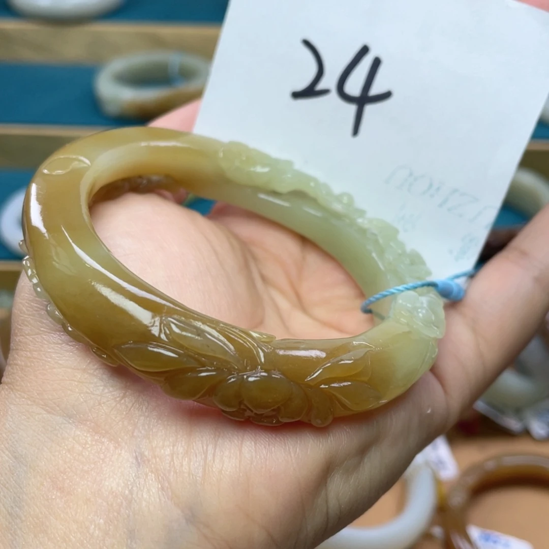 未镶嵌手镯和田玉圈口59