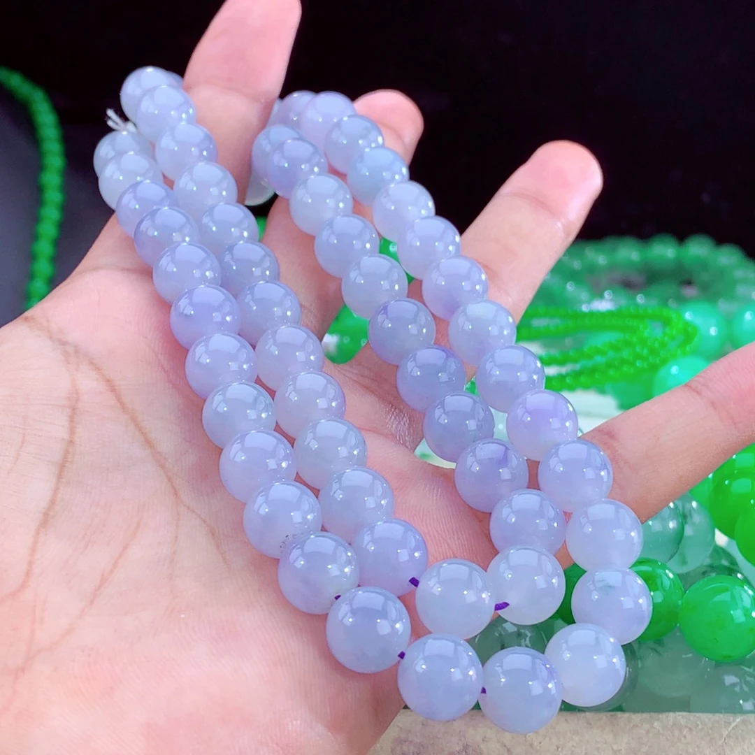 未镶嵌手串翡翠天然缅甸