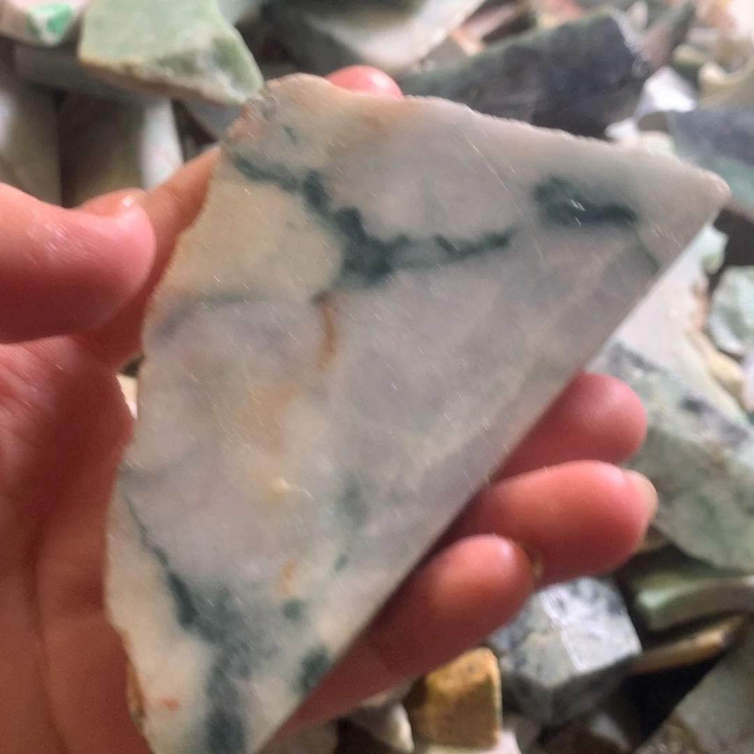 翡翠颈饰未镶嵌缅甸翡翠