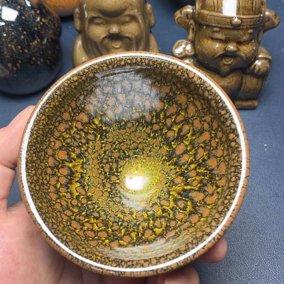 茶盏建盏手握泡茶主人吧