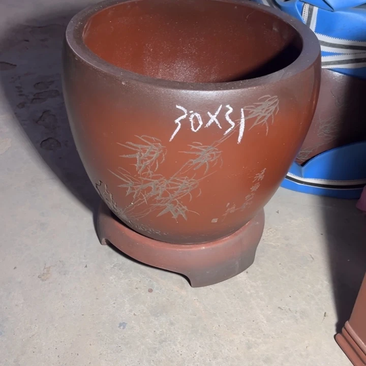 紫砂花盆紫砂花盆