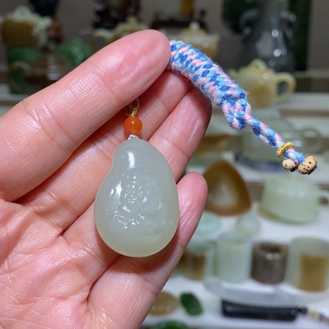 和田玉把件未镶嵌貔貅福利