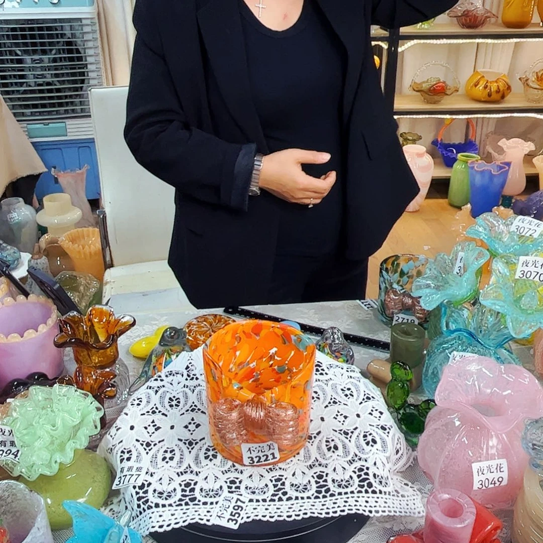 3221 家悦美居琉璃摆件不完美