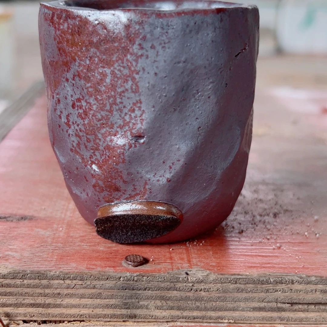 坭兴陶贵台龙窑柴烧茶器A293