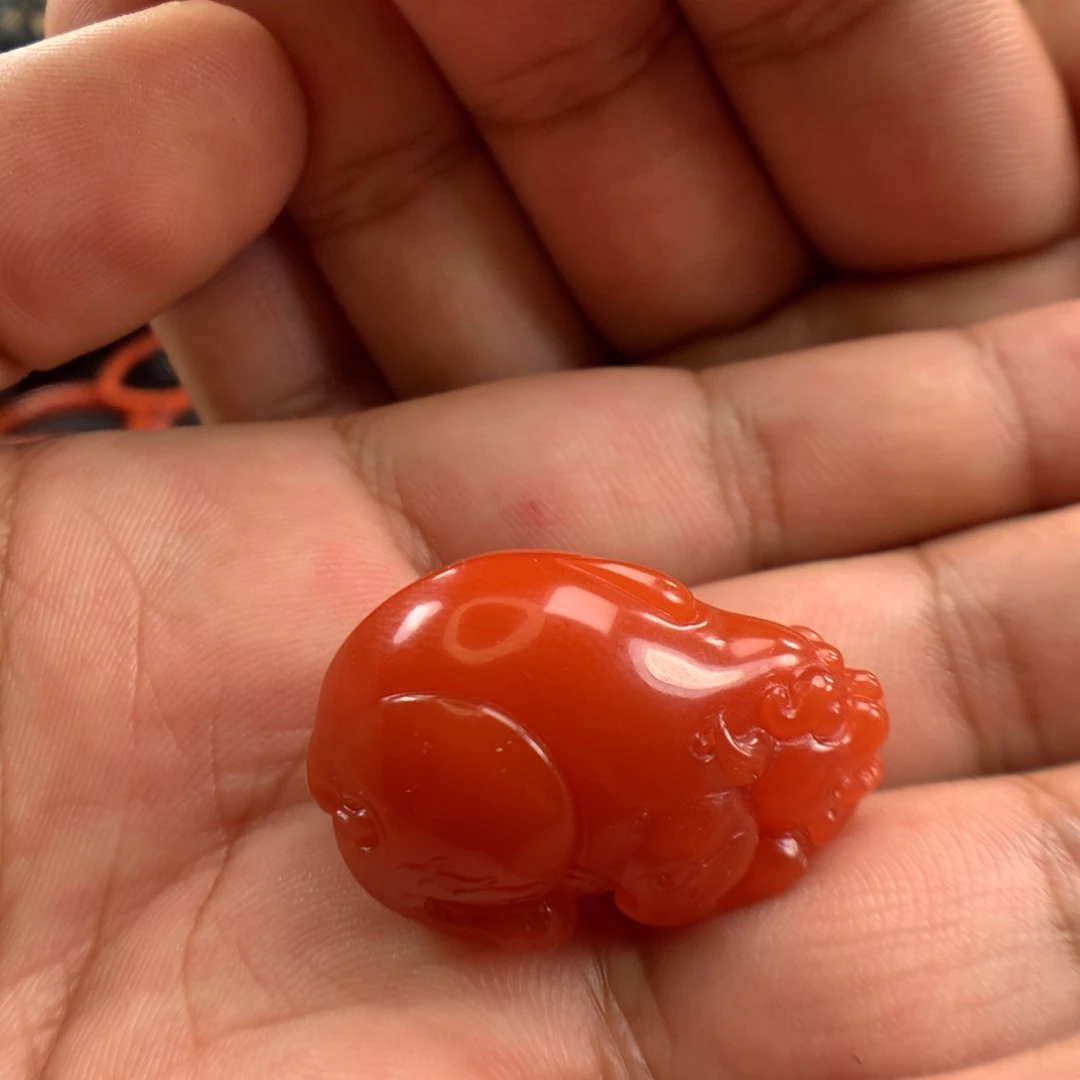 南红玛瑙未镶嵌颈饰
