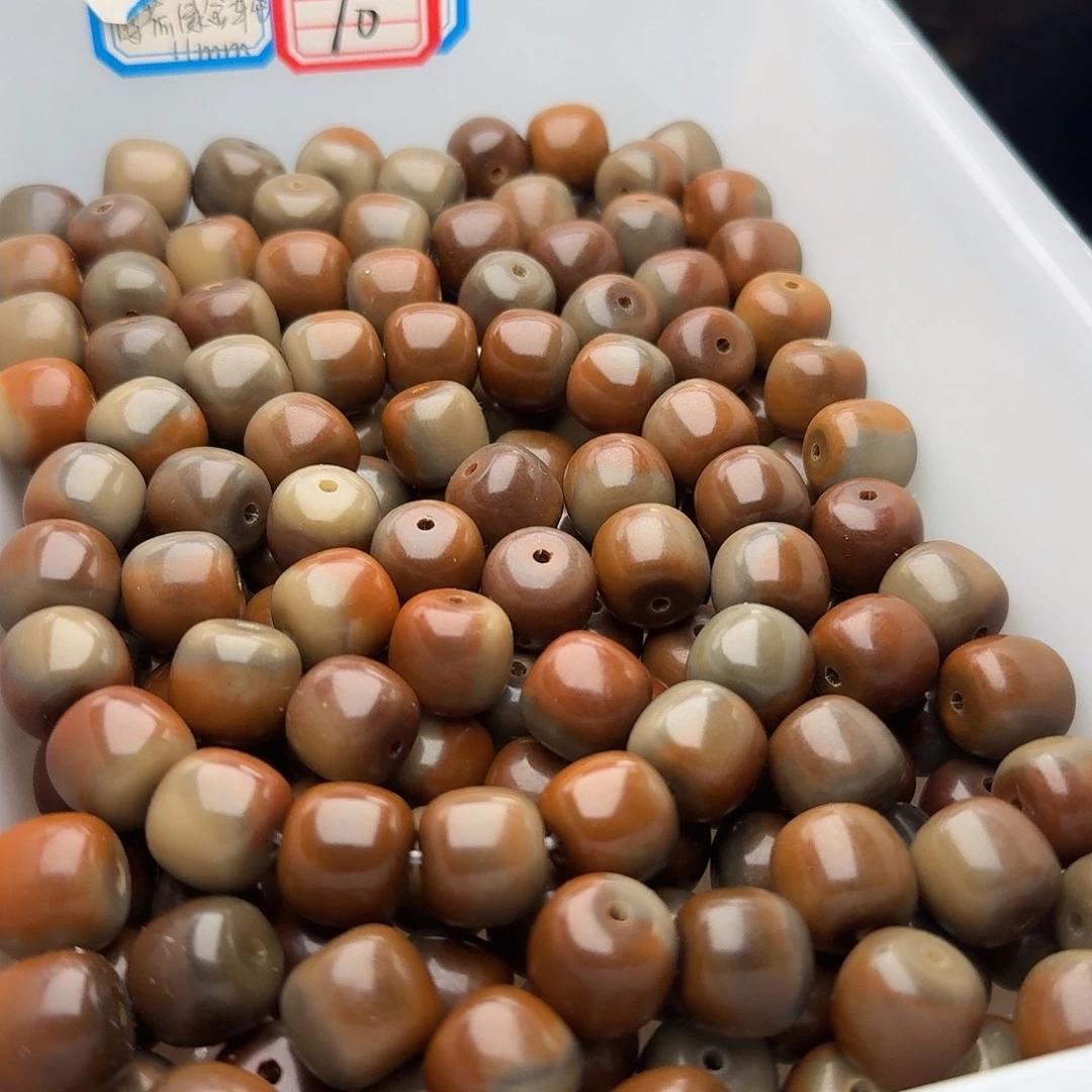 菩提根/象牙果吊坠20 颗黑武士 14 干磨桶