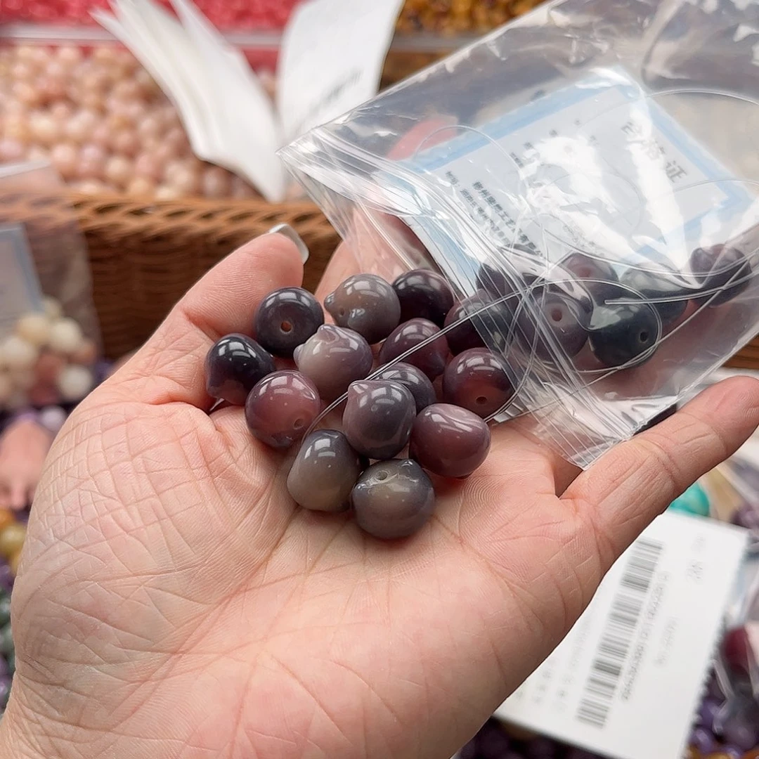 白玉菩提吊坠wq/13mm/20颗