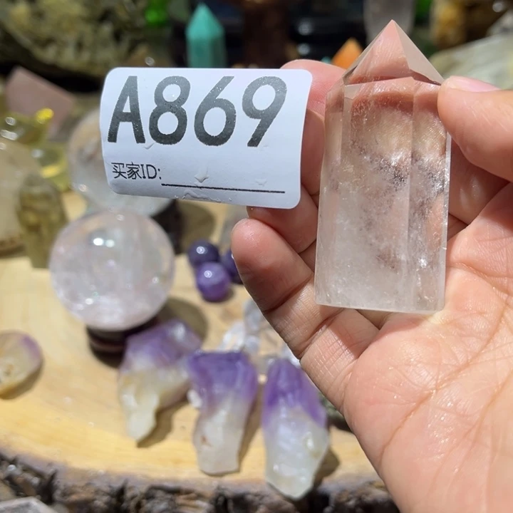 珠宝半成品未镶嵌水晶默认微瑕