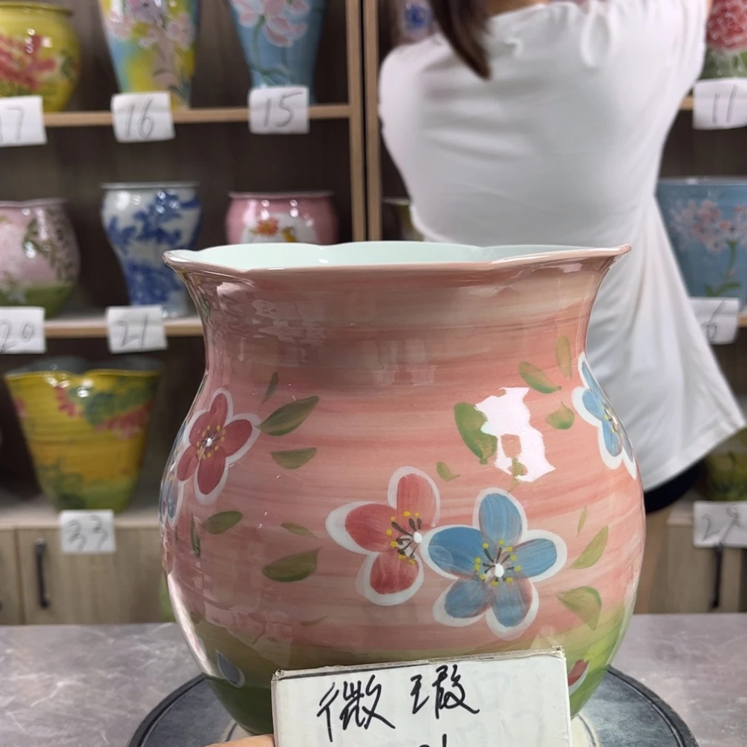 景德镇陶瓷花盆花盆