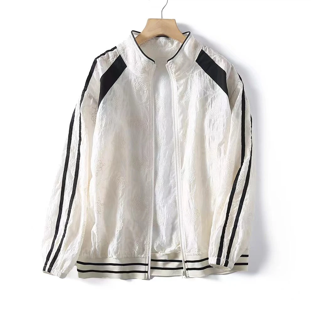 特 天丝料！重工刺绣！轻薄外套W2632女装V1825