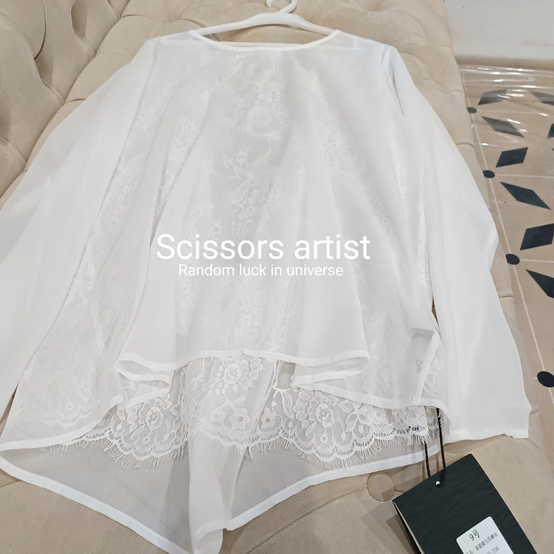 【Scissors artist】高端设计师走秀女装衬衫3208