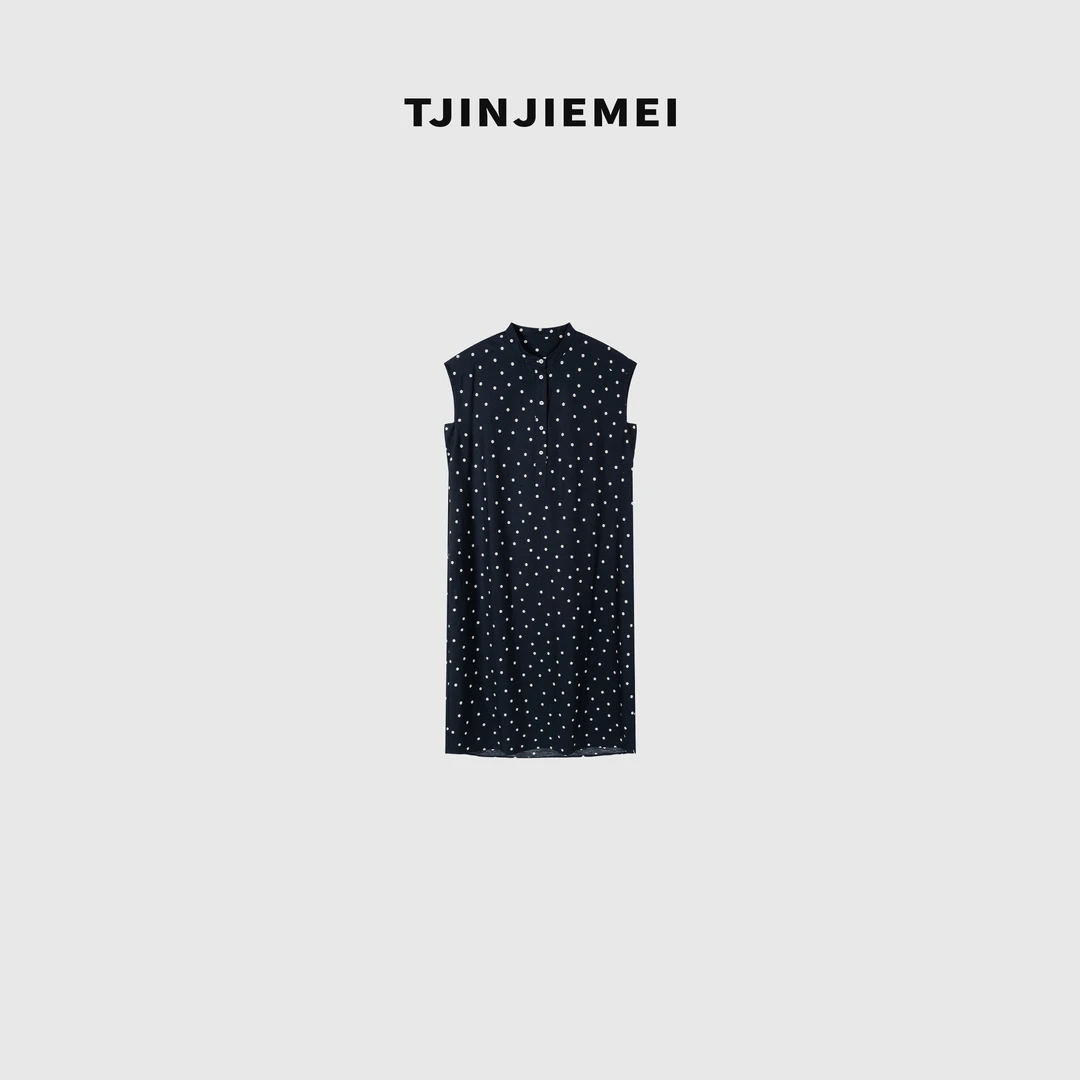 T井姐妹【蓝典】新款气质优雅显瘦连衣裙LYQ2505-37312