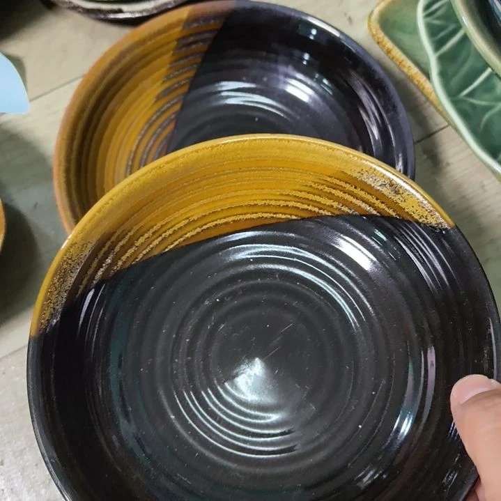瓷片磁州窑五厂盘碗壶杯